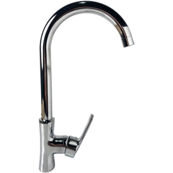 Copper Alloy Kitchen Faucet, 360Rotatable Cold and Hot Water Mixer Tap, Single Handle Household Vegetable Basin Sink Faucet, Ceramic Valve Core