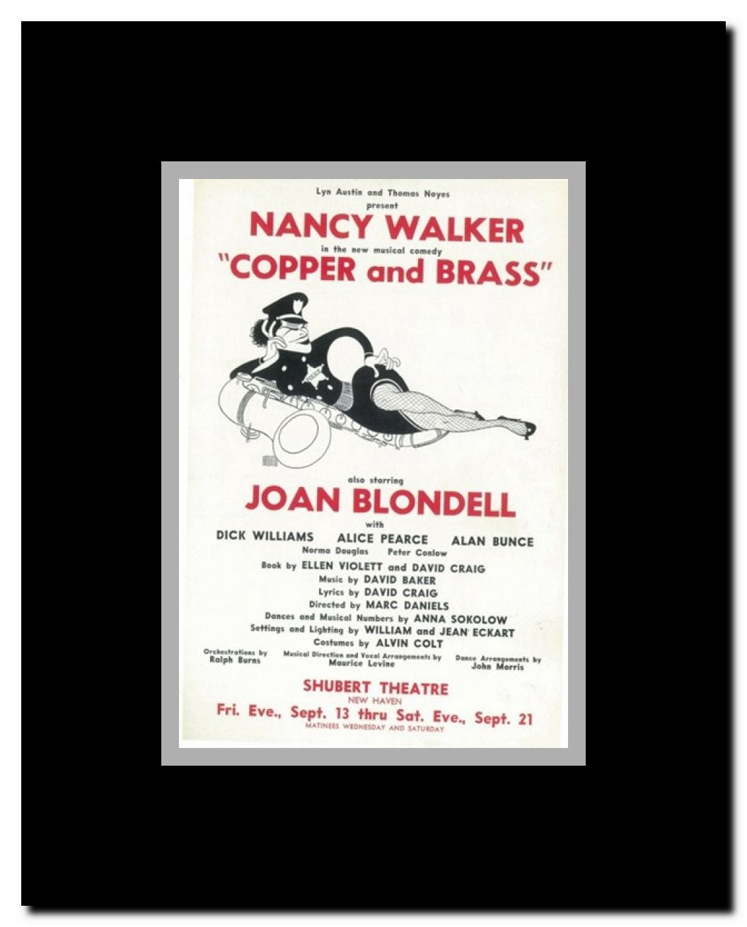 Copper And Brass (Broadway) Framed Movie Poster
