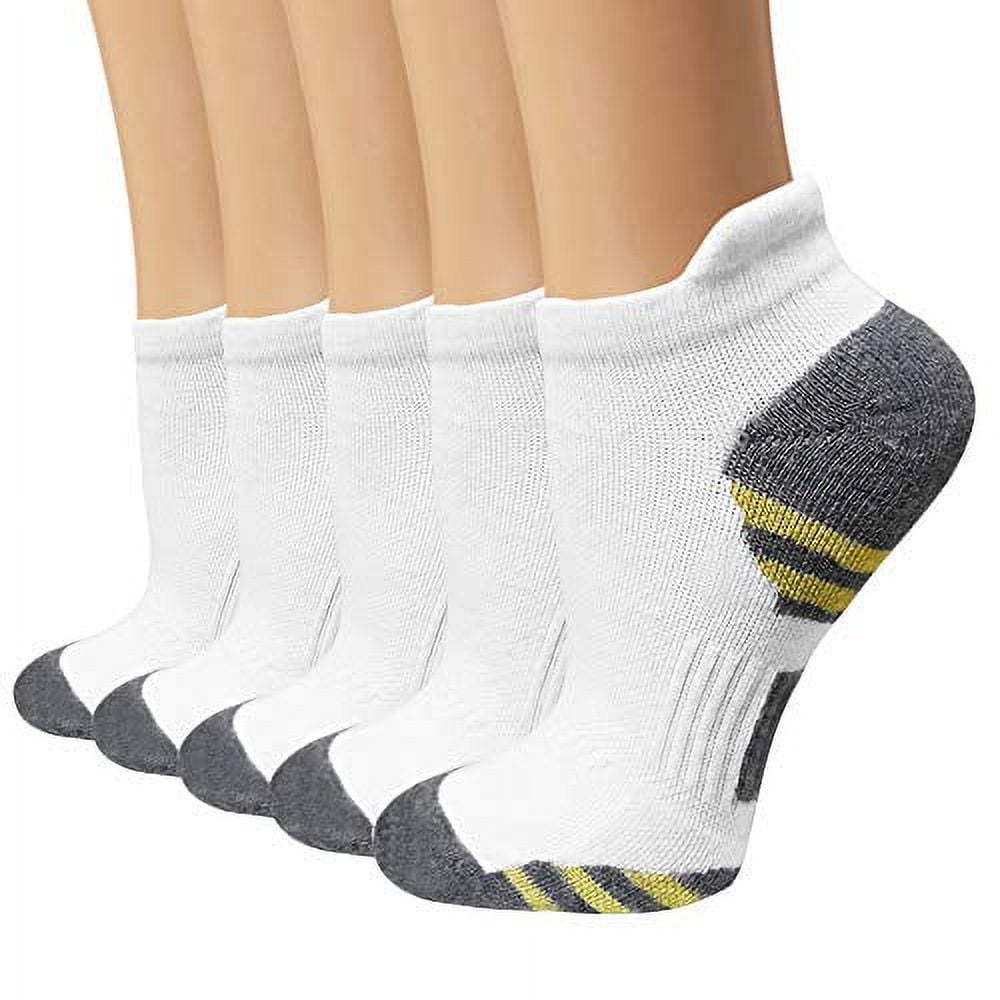Copper Ankle Compression Socks for Men & Women - Low Cut Running Socks ...