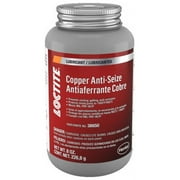 Loctite 555336 Copper Anti-Seize Lubricant Brush Top, 8-oz.