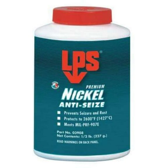 Lps Nickel Anti-Seize,Jar,8 oz. Net Weight 03908