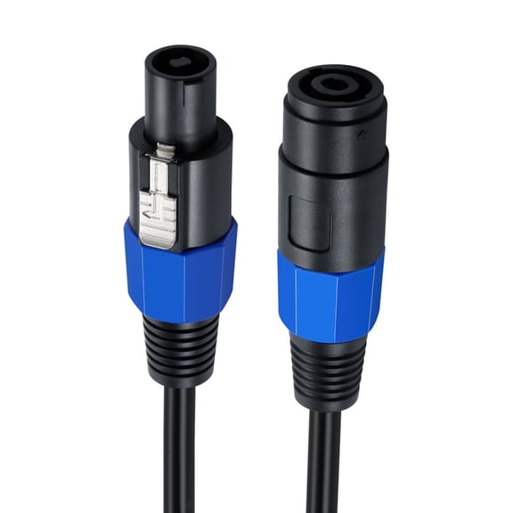 Copper Audio Speakon Male to Female Cable Audio Stage Amplifier Speaker Cable