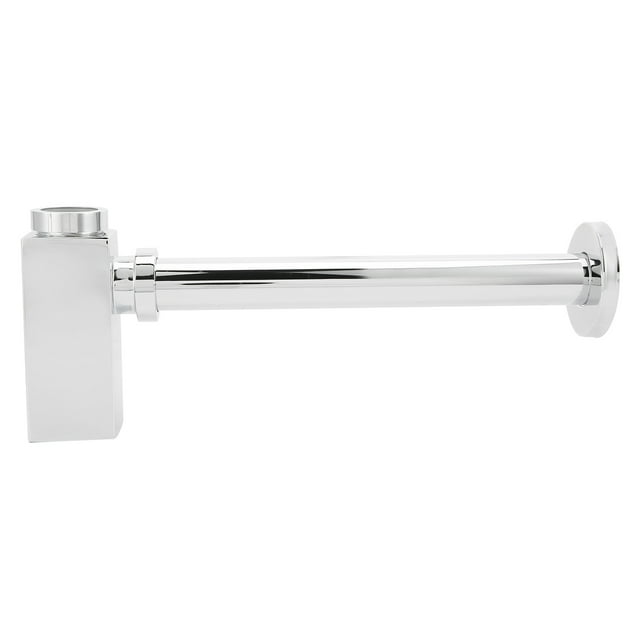 Copper Basin Sink Waste Pipe Trap Drain Kit Bathroom Kitchen Sink Syphon Drainage Fittings