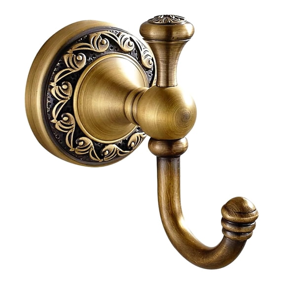 Copper Bath Hook Rusts Resistant Construction Secure Wall Mounting Hanger For Hallway Closet Coat Rack