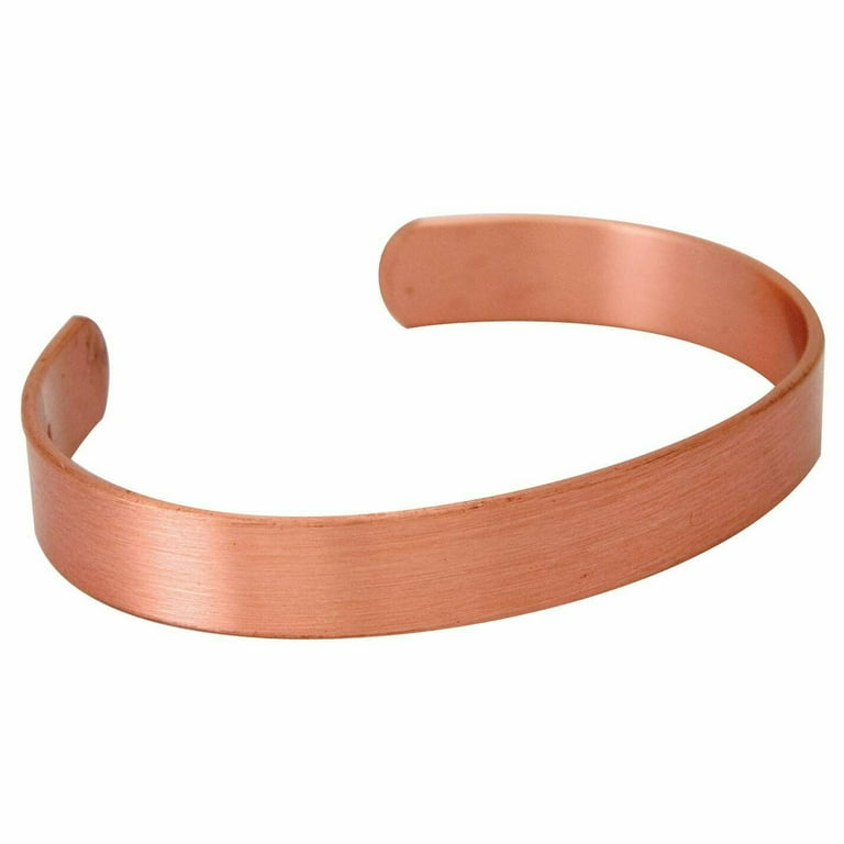 Copper Bracelet, Solid Band - Main Image
