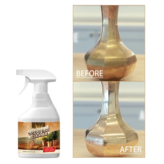 Copper Cleaner And Polish Heavy Duty Tarnish Remover For Brass And Metal Surfaces 500ml