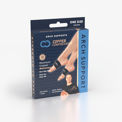 Copper Compression Arch Support One Size 1 Each (Pack of 6)