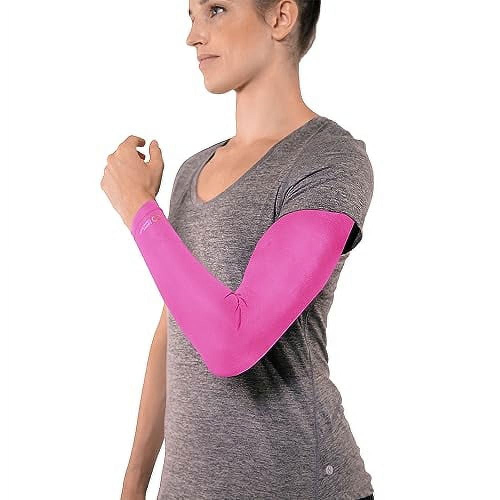 Copper Compression Arm Brace Copper Infused Sleeve For Arms Forearm Bicep Tennis Elbow 6997