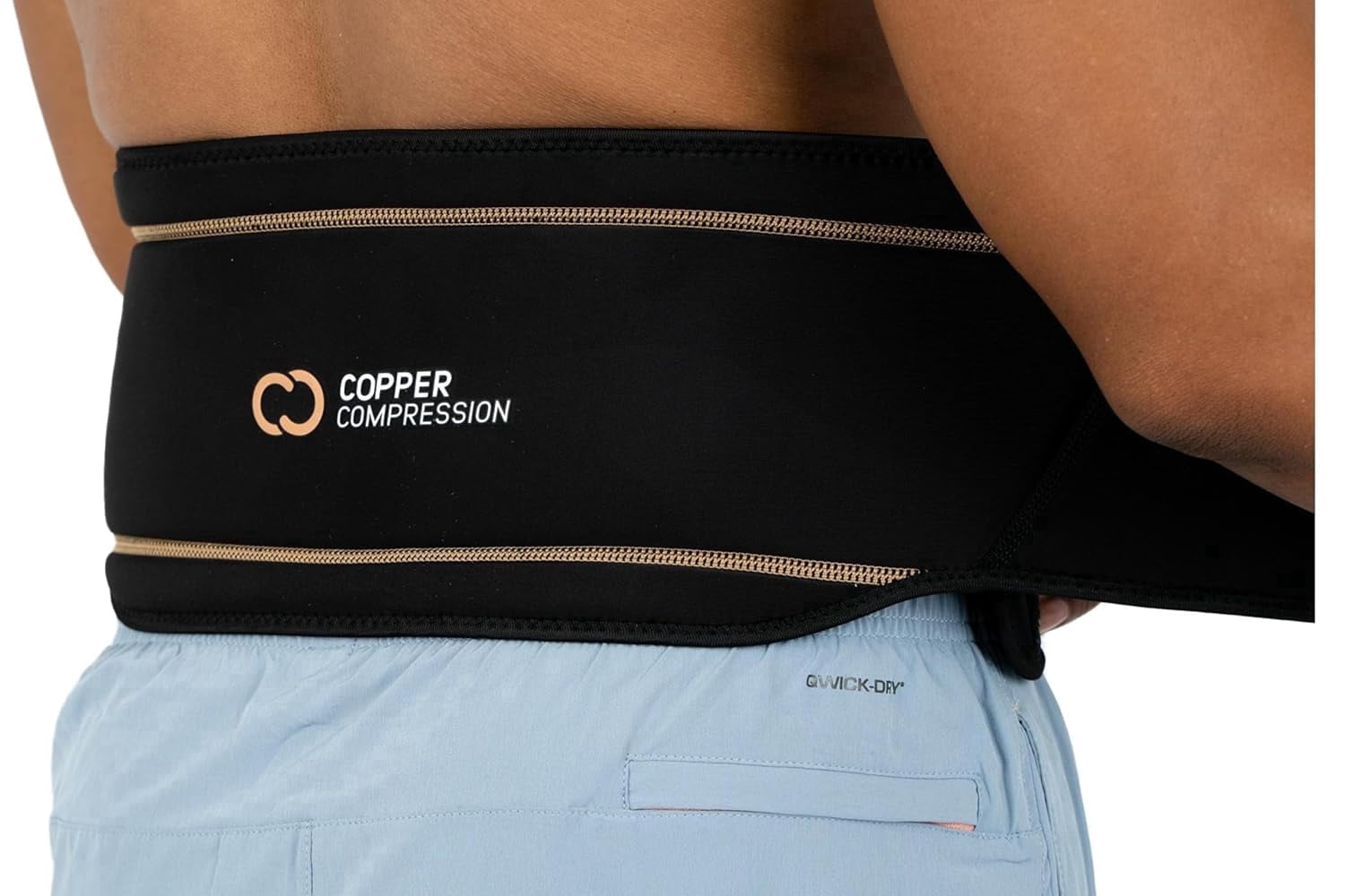 Copper Compression Back Brace (Waist 28