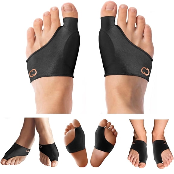 Copper Compression Bunion Pad and Corrector for Women and Men