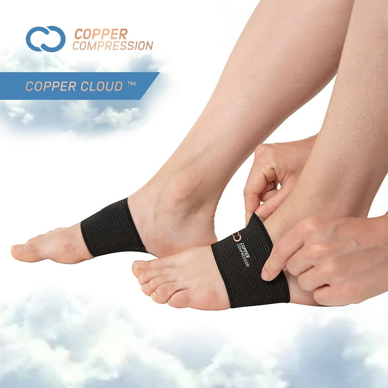Copper compression copper arch support best sale