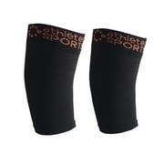 DESIGN IMPORTS Copper Compression Elbow Sleeve Pair XL