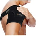 thumbnail image 1 of Copper Compression Flexible Recovery Shoulder Brace, One Size Fits Most, 1 of 11