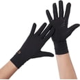 thumbnail image 1 of Copper Compression Full Finger Arthritis Gloves - Palm Grips - Touch Screen Fingertips - Compression Support for Carpal Tunnel, Pain Relief, Tendonitis - Fits Men & Women - 1 Pair - L, 1 of 1