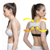 Copper Compression Posture Corrector for Women - Adjustable Copper Infused Orthopedic Brace for Pain Relief from Bad Posture, Slumping - Targets Upper Back, Shoulders, Neck, Clavicle