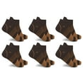 thumbnail image 1 of Copper Compression Socks - Ankle High for Running, Athtletics, Travel - 6 Pair, 1 of 7