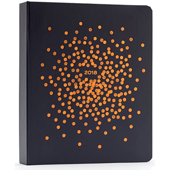 Pre-Owned Copper Confetti 2018 Weekly Hardcase Organizer Paperback