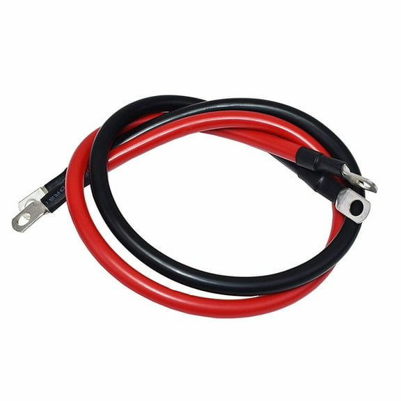 Copper Connecting Wire 20 Square Car Battery Live Wire Red And Black Ground Wire