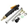 thumbnail image 1 of Copper Connector Adjustable Mist Or Straight Spray 1/4 & 3/8 Brass Barb Sprayer Wand With Lockable Switch Handle, 1 of 9