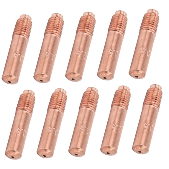 Copper Contact Tips, 10Pcs 0.9mm MIG Welding Contact Tips Welding ...