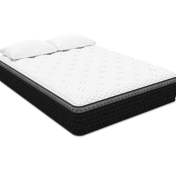 Copper Cool Mattress, 14" Medium-feel For Queen-size, White Foam Medium Feel Mattress Queen ,