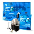 thumbnail image 1 of Copper Cow Coffee Pour Over Single-Serve Vietnamese Coffee Pouches (12 pack) | Vanilla | Dark Roast | Convenient Vietnamese Ground Coffee Packets, 1 of 8
