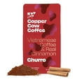 thumbnail image 1 of Copper Cow Premium Vietnamese Ground Coffee, 10 OZ | Churro Flavored Coffee | Dark Roast Made with Real Cinnamon | Vietnamese Coffee, 1 of 8