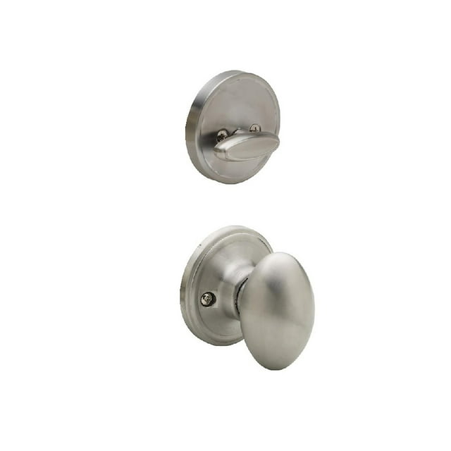 Copper Creek Colonial Single Cylinder Handleset Keyed Egg Knob Combo Pack