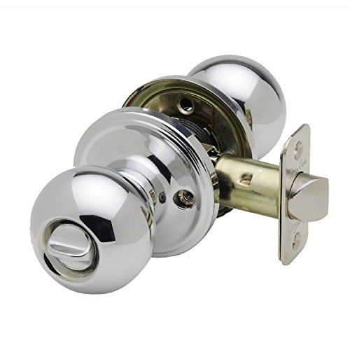 Copper Creek BK2030PS Ball Privacy Door Knob, Polished Stainless