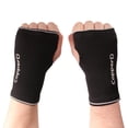 thumbnail image 1 of Copper D Compression Wrist Sleeve Brace - Bamboo Rayon, Large/XLarge - Black/Grey - 1 Pair, 1 of 5