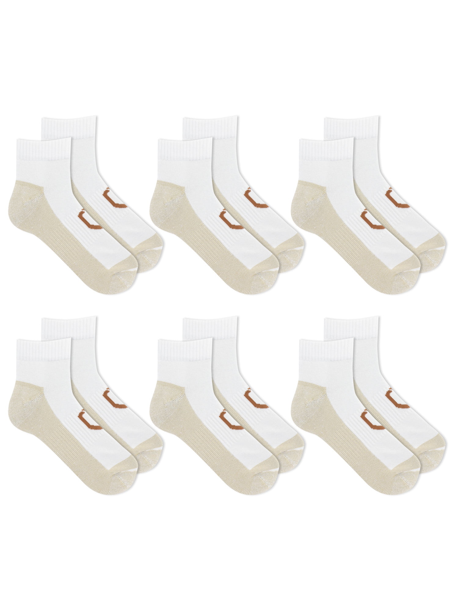 Copper Defense Ankle Socks 6 Pairs