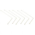 thumbnail image 1 of Copper Dowsing Rods - 99.9% Pure Copper 6PCS Divining Rods Energy Water Witching Detector, 1 of 4
