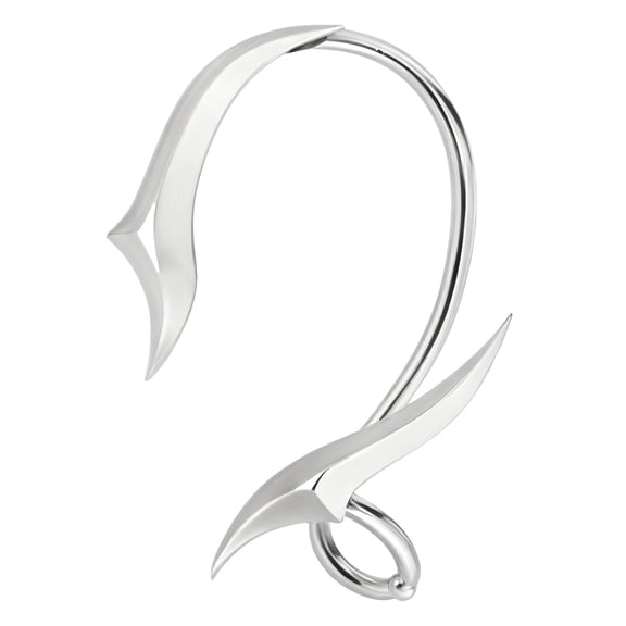 Copper Ear Cuff Clip Non-Pierced Adjustable Jewelry Comfortable Grip for Sensitive Ears & Stylish Ensembles