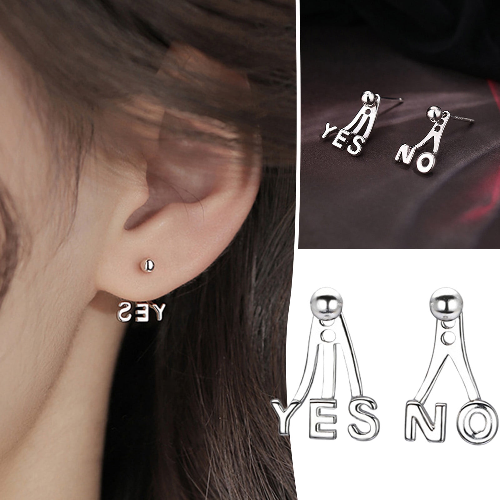 Copper Earrings Trend Yes Or NO Fashion Stud Earrings for Women Jewelry