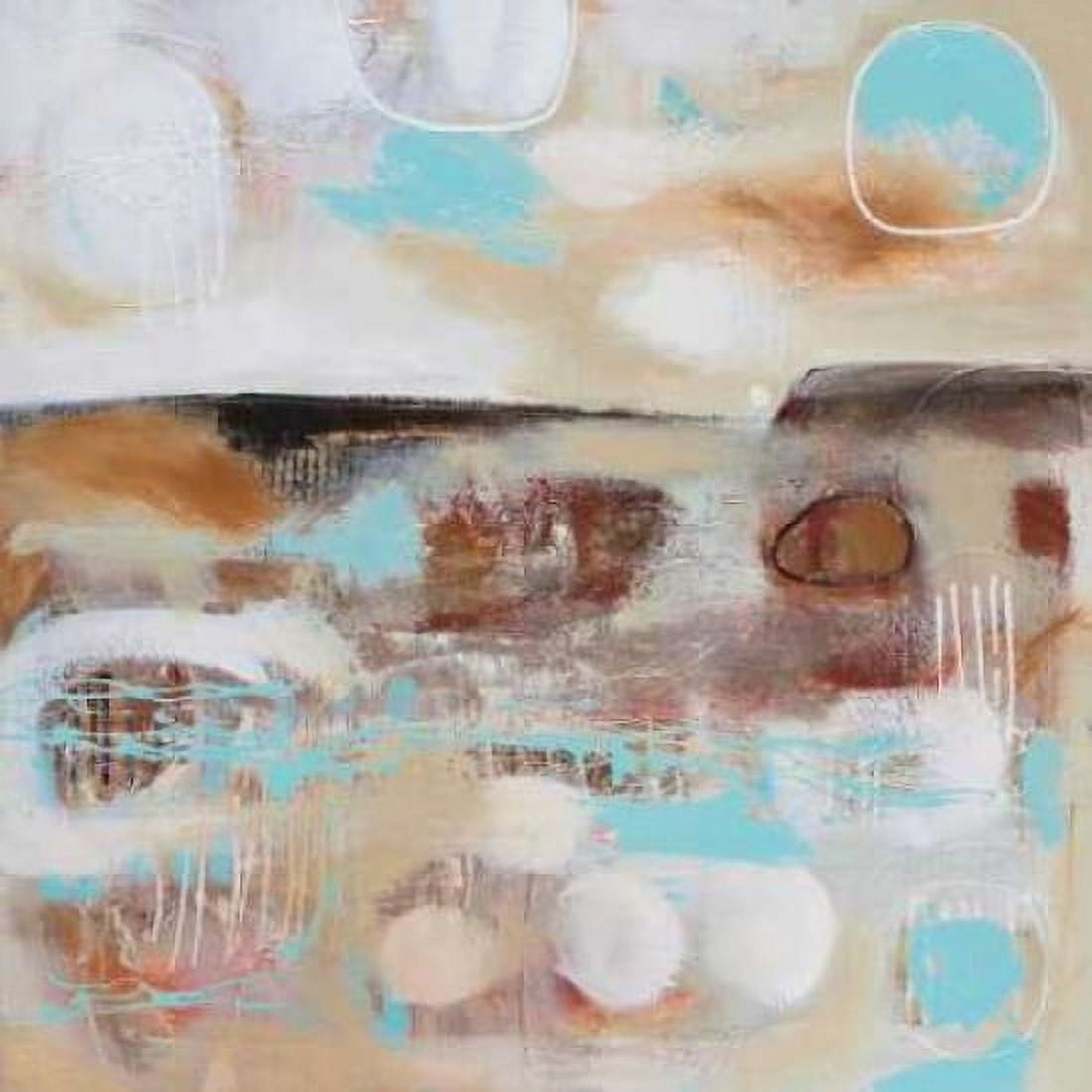 Copper Escarpment Canvas Art - Amanda Jones (24 x 24)