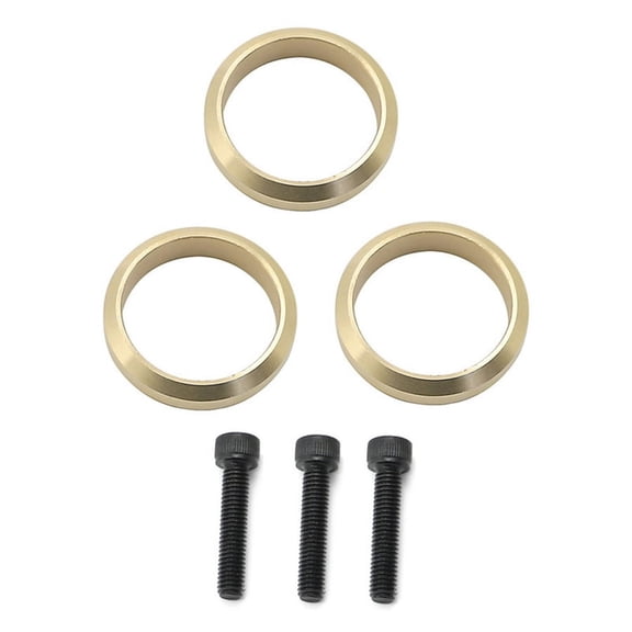 Copper Exhaust Gasket O Ring With Screws Set For Yamaha Snowmobile Nytro, Vector, Rage And Venture Four Stroke Three Cylinder Models