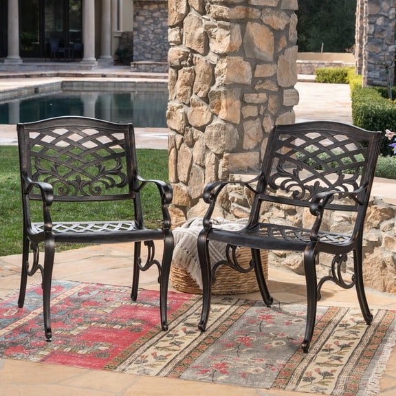 Copper Finish - Sturdy Aluminum - Outdoor Lounge Space / Upgrade Your Patio Setup