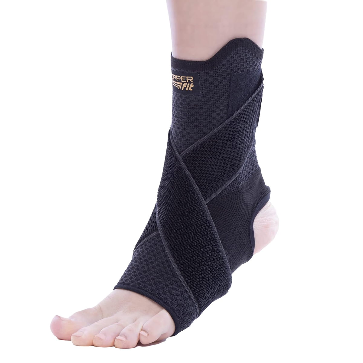Copper Fit CF05152 Ankle Sleeve Compression Support Brace Size Large-XL