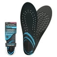 thumbnail image 1 of Copper Fit Dual Action Women's Performance Insoles with Gel Cushion, Size 6–10, Blu-Infrared Fabric, 1 of 7