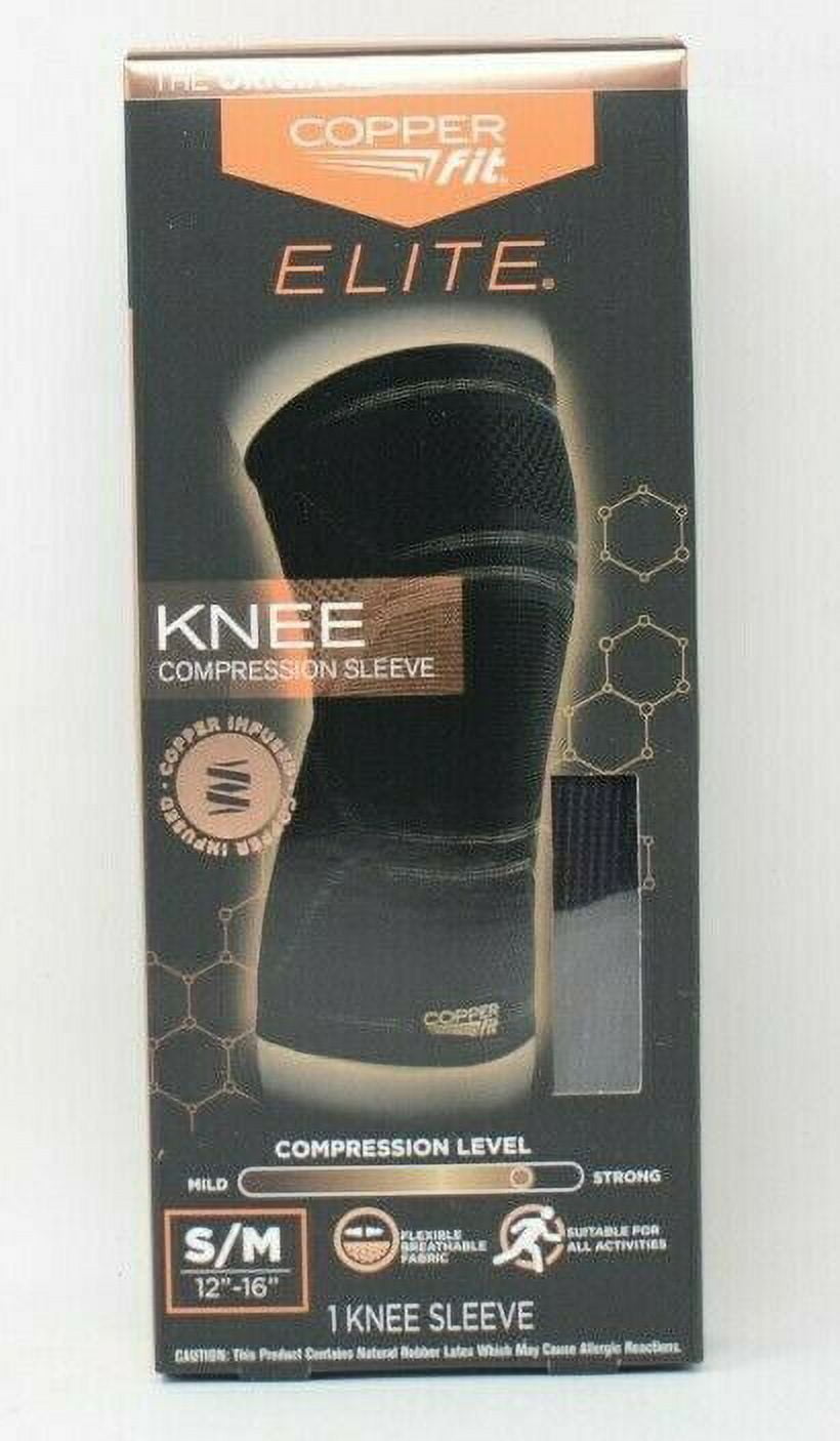 Copper Fit Elite Knee Compression Sleeve L/XL Copper Infused 1620
