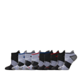 thumbnail image 1 of Copper Fit Fresh Touch Men's 9-pack Ankle Socks in Multi Grey size 9-11, 1 of 1