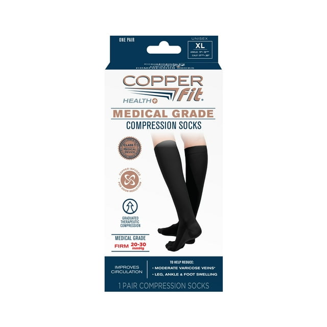 Copper Fit® Medical Grade Compression Sock XLarge