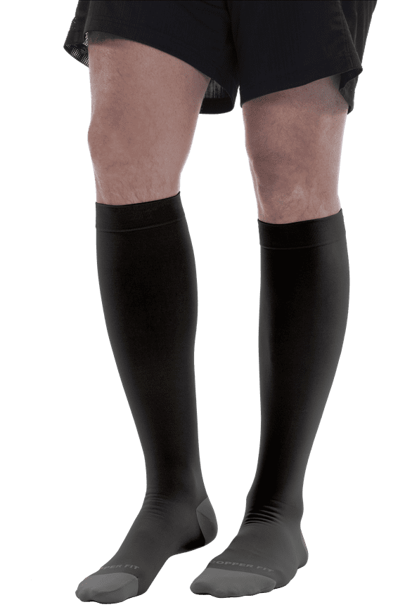 ENERGY Compression Socks, Silky-Soft, Hydration, Unisex, Black, L/XL