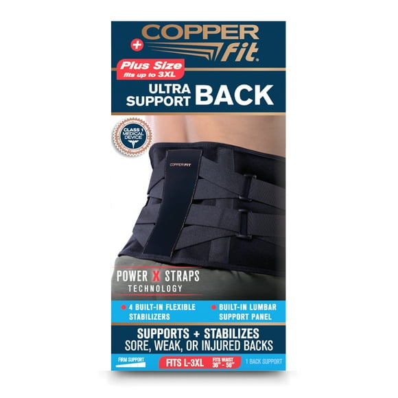 Copper Infused Back Brace