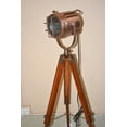thumbnail image 1 of Copper Floor Lamp With Tripod Searchlight Modern Floor Standing Lamp Light Floor Lamp, 1 of 4