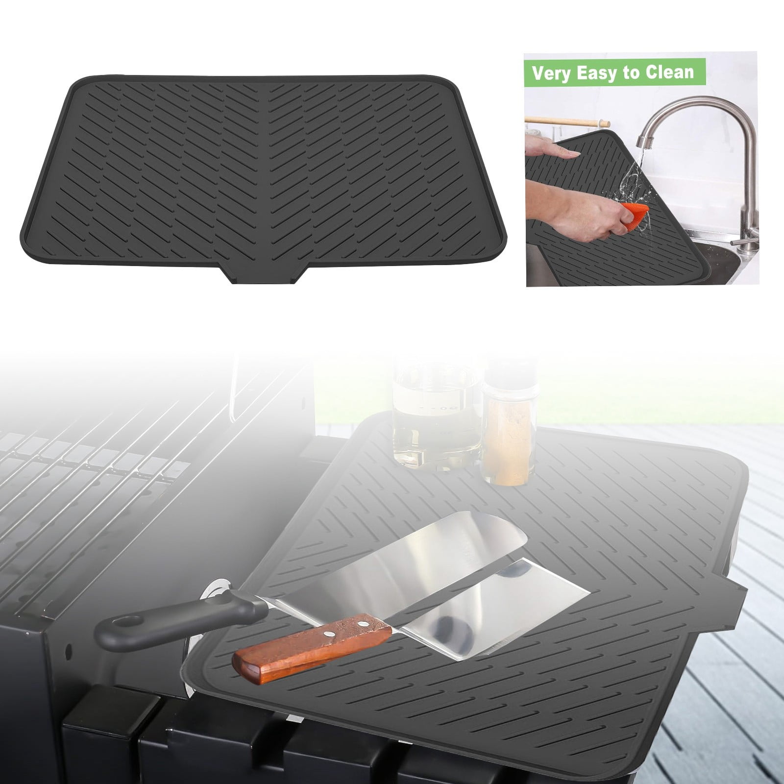 Copper Foil Sheet Grill Pellet Grill Mats for under Outdoor Grill