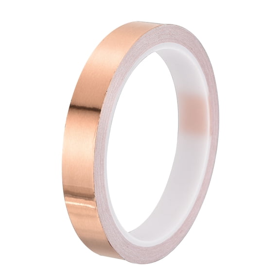 Copper Foil Tape 0.59 Inch x 11 Yards 0.05 Thick Single Sided for Electronic