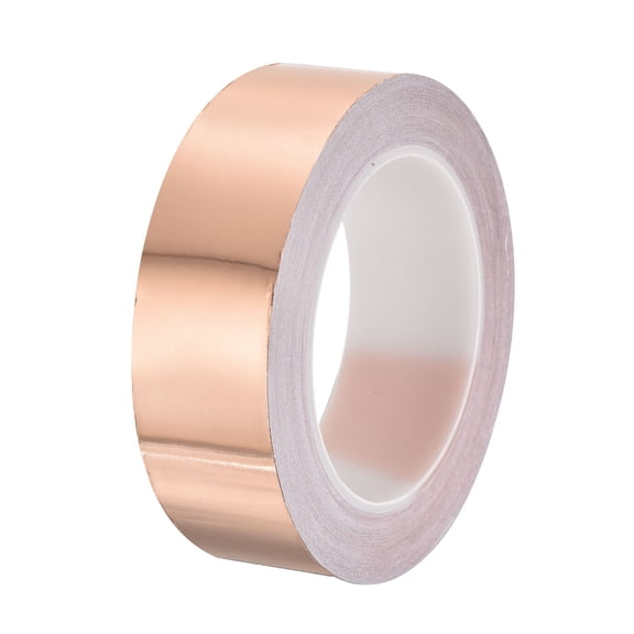 Copper Foil Tape 1.38 Inch x 27 Yards 0.05 Thick Single Sided for Electronic