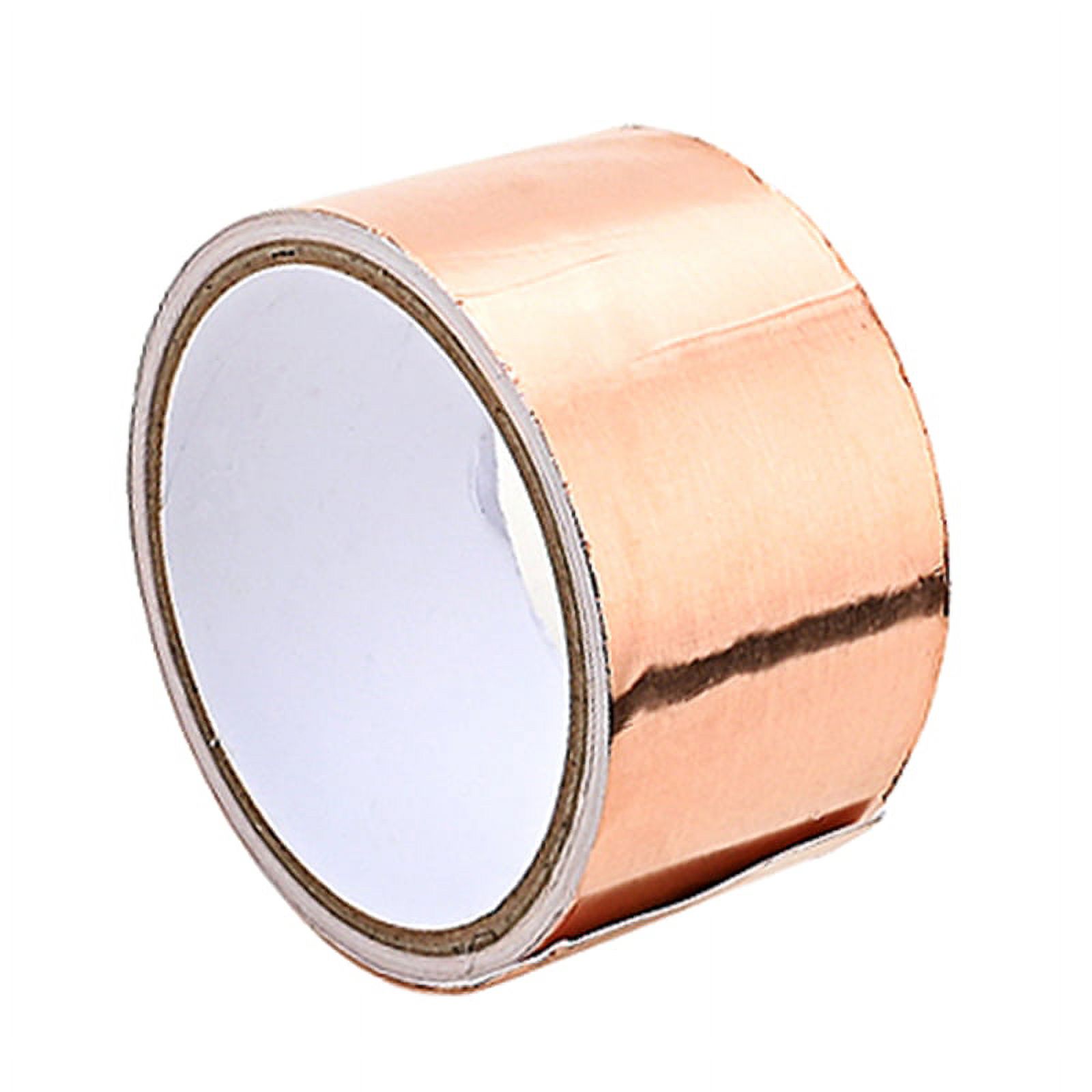 Copper Foil Tape Self Adhesive EMI Shielding Tape for Grounding, EMI &  Guitar Shielding, Stained Glass, Electric Repairs 