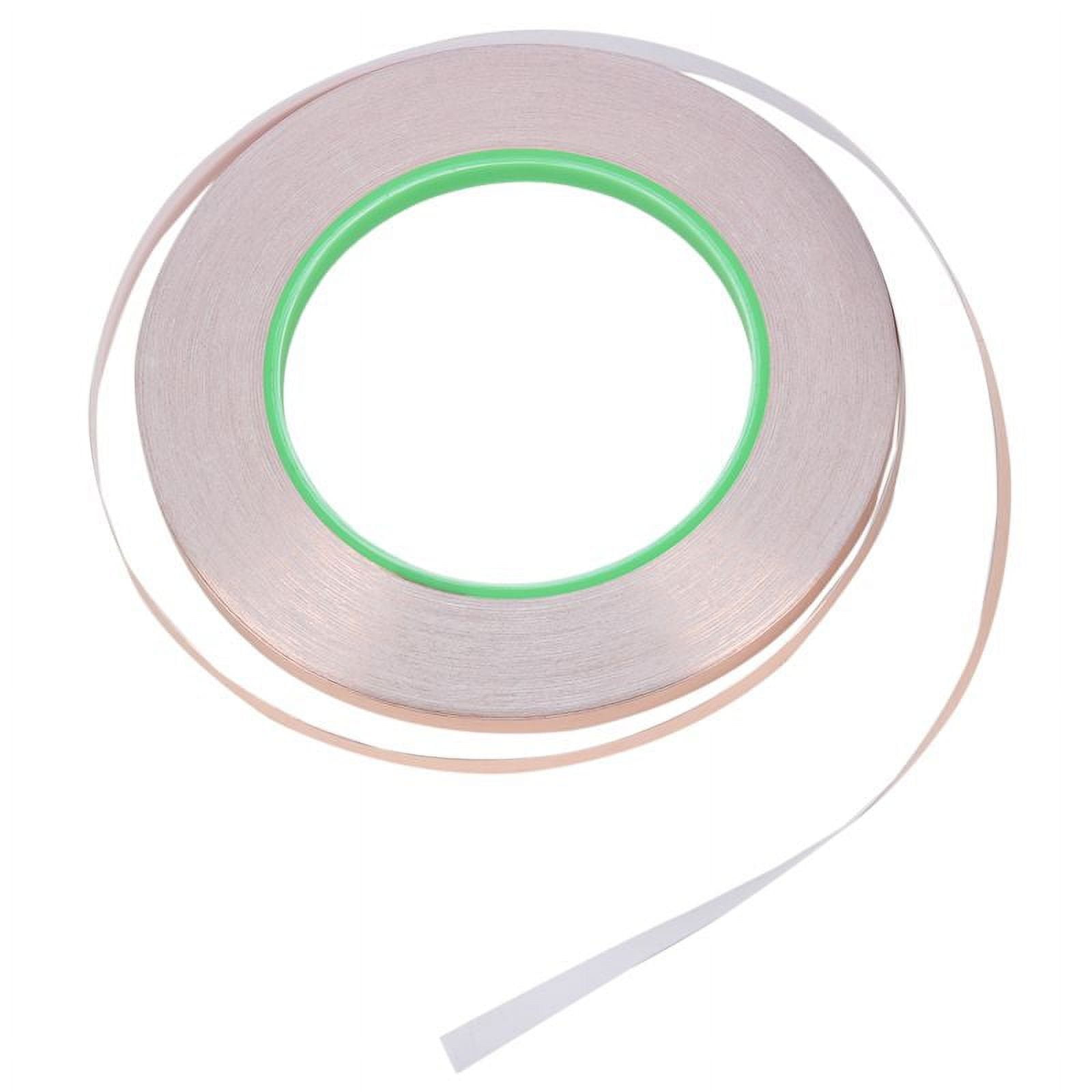 Copper Foil Tape with Adhesive (6mm X 33meters) – Crafts, Stained Glass,  Soldering, Electrical Repairs, Grounding, EMI Shielding 